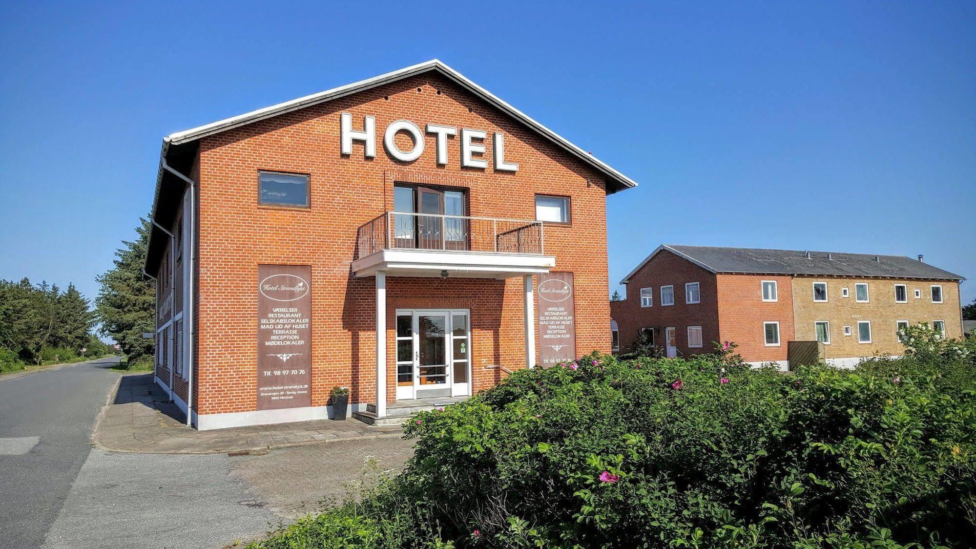 Hotel Strandlyst Hirtshals Exterior foto
